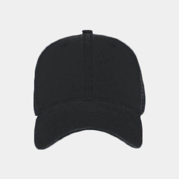 OTTO CAP 6 Panel Low Profile Mesh Back Trucker Dad Hat Thumbnail