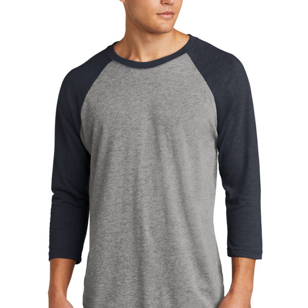 Apparel ® Unisex Tri Blend 3/4 Sleeve Raglan Tee Thumbnail