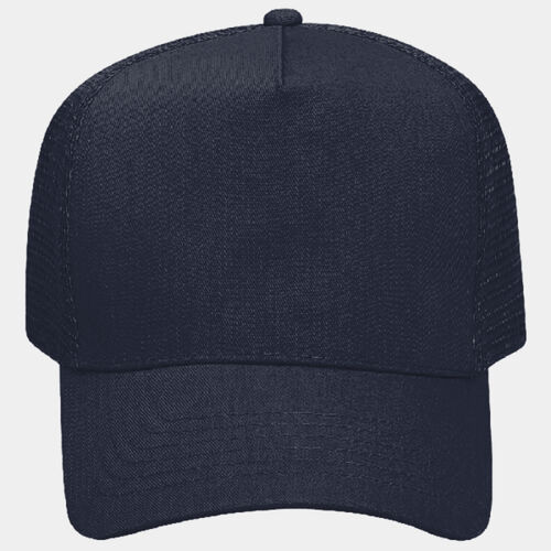 OTTO CAP 5 Panel Mid Profile Mesh Back Trucker Hat Thumbnail
