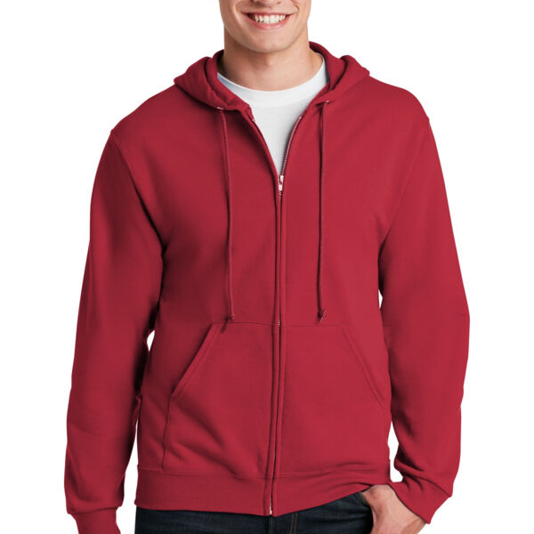 NuBlend ® Full Zip Hooded Sweatshirt Thumbnail