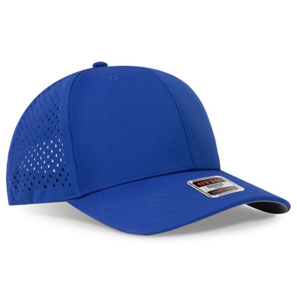 OTTO CAP® OTTO COMFY FIT® 6 Panel Mid Profile Perforated Cap Thumbnail