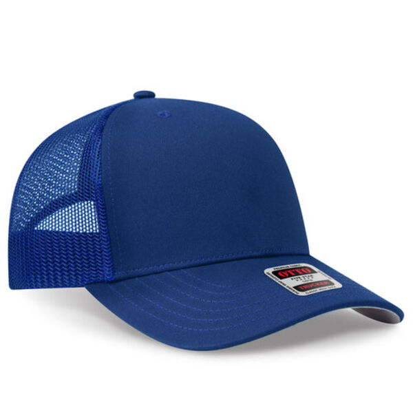 OTTO CAP® Seamless 6 Panel Mid Profile Mesh Back Trucker Hat Thumbnail