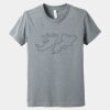 Youth Heather CVC Tee Thumbnail
