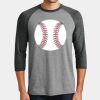 Perfect Tri ® 3/4 Sleeve Raglan Thumbnail