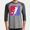 Perfect Tri ® 3/4 Sleeve Raglan Thumbnail