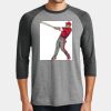 Perfect Tri ® 3/4 Sleeve Raglan Thumbnail
