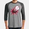 Perfect Tri ® 3/4 Sleeve Raglan Thumbnail