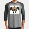 Perfect Tri ® 3/4 Sleeve Raglan Thumbnail