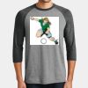 Perfect Tri ® 3/4 Sleeve Raglan Thumbnail