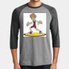 Perfect Tri ® 3/4 Sleeve Raglan Thumbnail