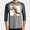 Perfect Tri ® 3/4 Sleeve Raglan Thumbnail