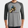 Perfect Tri ® 3/4 Sleeve Raglan Thumbnail