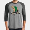 Perfect Tri ® 3/4 Sleeve Raglan Thumbnail
