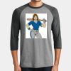 Perfect Tri ® 3/4 Sleeve Raglan Thumbnail