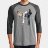 Perfect Tri ® 3/4 Sleeve Raglan Thumbnail