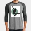Perfect Tri ® 3/4 Sleeve Raglan Thumbnail