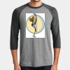 Perfect Tri ® 3/4 Sleeve Raglan Thumbnail