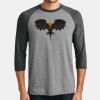 Perfect Tri ® 3/4 Sleeve Raglan Thumbnail