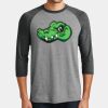 Perfect Tri ® 3/4 Sleeve Raglan Thumbnail
