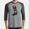 Perfect Tri ® 3/4 Sleeve Raglan Thumbnail