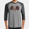 Perfect Tri ® 3/4 Sleeve Raglan Thumbnail