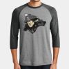 Perfect Tri ® 3/4 Sleeve Raglan Thumbnail