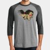 Perfect Tri ® 3/4 Sleeve Raglan Thumbnail