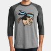 Perfect Tri ® 3/4 Sleeve Raglan Thumbnail