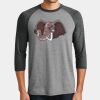 Perfect Tri ® 3/4 Sleeve Raglan Thumbnail