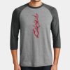 Perfect Tri ® 3/4 Sleeve Raglan Thumbnail