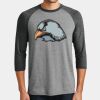 Perfect Tri ® 3/4 Sleeve Raglan Thumbnail