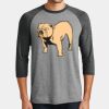 Perfect Tri ® 3/4 Sleeve Raglan Thumbnail