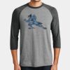 Perfect Tri ® 3/4 Sleeve Raglan Thumbnail