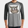 Perfect Tri ® 3/4 Sleeve Raglan Thumbnail