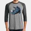 Perfect Tri ® 3/4 Sleeve Raglan Thumbnail