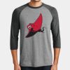 Perfect Tri ® 3/4 Sleeve Raglan Thumbnail