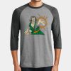 Perfect Tri ® 3/4 Sleeve Raglan Thumbnail