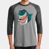 Perfect Tri ® 3/4 Sleeve Raglan Thumbnail