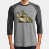 Perfect Tri ® 3/4 Sleeve Raglan Thumbnail