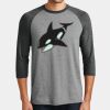 Perfect Tri ® 3/4 Sleeve Raglan Thumbnail