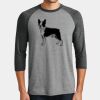 Perfect Tri ® 3/4 Sleeve Raglan Thumbnail