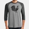 Perfect Tri ® 3/4 Sleeve Raglan Thumbnail