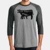 Perfect Tri ® 3/4 Sleeve Raglan Thumbnail