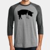 Perfect Tri ® 3/4 Sleeve Raglan Thumbnail
