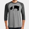 Perfect Tri ® 3/4 Sleeve Raglan Thumbnail