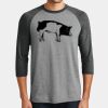 Perfect Tri ® 3/4 Sleeve Raglan Thumbnail