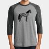 Perfect Tri ® 3/4 Sleeve Raglan Thumbnail