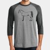 Perfect Tri ® 3/4 Sleeve Raglan Thumbnail