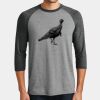Perfect Tri ® 3/4 Sleeve Raglan Thumbnail