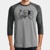 Perfect Tri ® 3/4 Sleeve Raglan Thumbnail